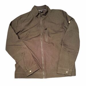 KUHL Men's IMPAKT Jacket Espresso Brown Wind & Water-Resistant Soft Shell MEDIUM